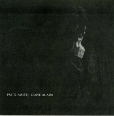 Album cover of Patti Smith's Gone Again